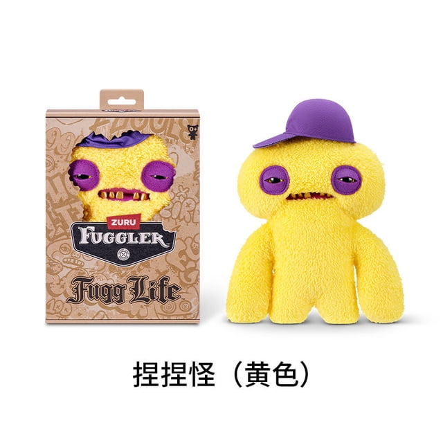 Fugg*ler Divertidos juguetes de peluche o llaveros de monstruos feos Kawaii Fuggler Conejos de peluche lindos...