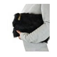 thumbnail image 3 of C.C Women's Evening Faux Fur Fuzzy Crossbody Shoulder Bag Clutch Purse, Furry Black, 3 of 4