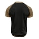 thumbnail image 5 of Blusa de Manga Corta de los Hombres Botones de Color Sólido Al Aire Libre Respirable Cuello Redondo, Sudadera Suelta Casual para Diario, 5 of 7