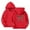 Red, variant on Mercatoo Hoodies for Girls Bow Graphic Oversized Leopard Hooded Sweatshirt Long Sleeve Cute Trendy Casual Pullover Tops