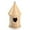 Multi-color, variant on JinYiQing Outdoor Bird Houses Transparent Wooden Bird House for Outside with Lanyard and Screws,Wooden Birdhouse Finch Cardinals Hanging Birdhouse Nesting Box for Wild Bird Viewing (yellow)