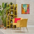 thumbnail image 3 of Stupell Industries Modern Paris Tower Town & City Painting Gold Floater Framed Art Print Wall Art, 17 x 21, 3 of 10