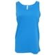 thumbnail image 1 of Canvas- Camiseta de tirantes largas para mujer (Azul piscina), 1 of 1