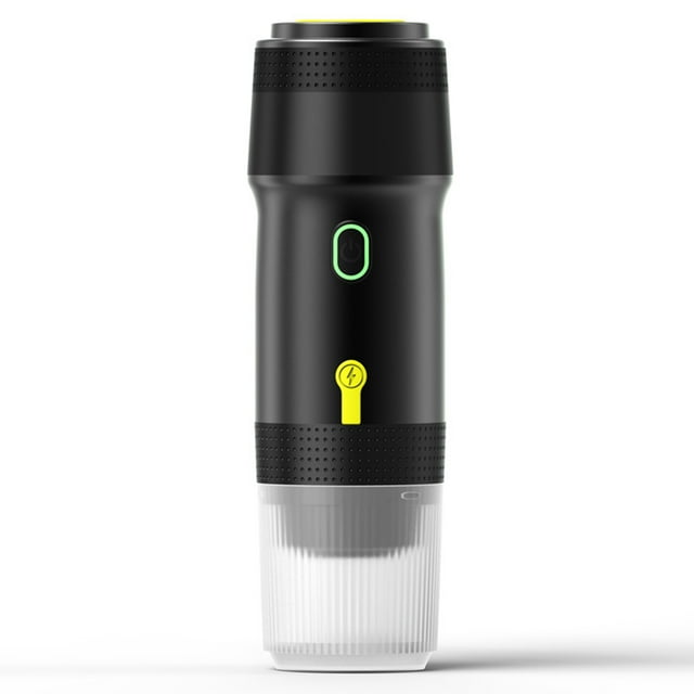 Portable Coffee Machine for Car Home Travel 3 in 1 Cordless Electric Coffee Maker Work With Capsule and Ground Coffee 15Bar Mini Cold Brew and Heating Coffee Maker with 150ml Cup USB Cable
