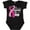 AB-Black, variant on Inktastic Breast Cancer Awareness I Support My Gigi with Pink Ribbon Boys or Girls Baby Bodysuit