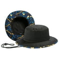 thumbnail image 3 of UPF 50+ Foldable Sun Hat Patterned Under Brim Bucket Hats for Summer Hiking Fishing Beach Safari Men Women, 3 of 7