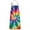 Colorful Rainbow Tie, variant on Rainbow Tie Dye Circular Pattern Apron-Garden Aprons for Women with Pockets-Cotton Linen Waterproof Kitchen Cooking Gardening Aprons Adjustable for Kitchen,Cooking,BBQ and Salon 33x27 Inch