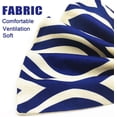 thumbnail image 2 of Fundas de almohada geométricas azul marino Home Deco al aire libre para sofá sofá algodón lino 18 x 18 pulgadas, juego de 4, 2 of 8