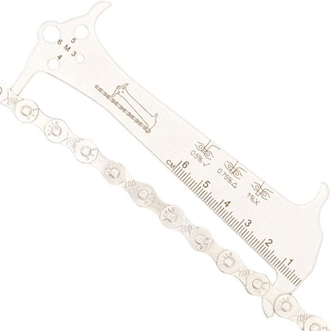 wear of the chain to check the calipers