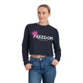 thumbnail image 4 of Freedom Women's Cropped Sweatshirt, 4 of 4