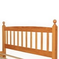 thumbnail image 5 of Better Home Products Paloma Solid Wood Pine Full Bed with Headboard in Natural, 5 of 8