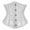 White, variant on TOOYOU Women Summer Lace Breathable Cinching Waist Shapewear Waist Seal Waist Clip Steel Frame Corset