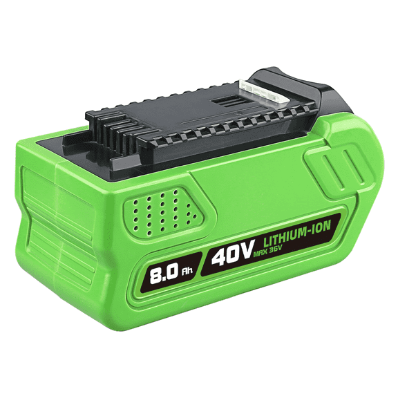 40V 8000mAh 29462 Replacemet Battery for Greenworks 40V Battery 8.0Ah 29472 29462 29252 Compatible with 40 Volt Cordless (Green)