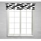 thumbnail image 1 of ABPHQTO Vaca Doodle Ventana Cortina Valance Rod Pocket 30x130 cm, 1 of 1
