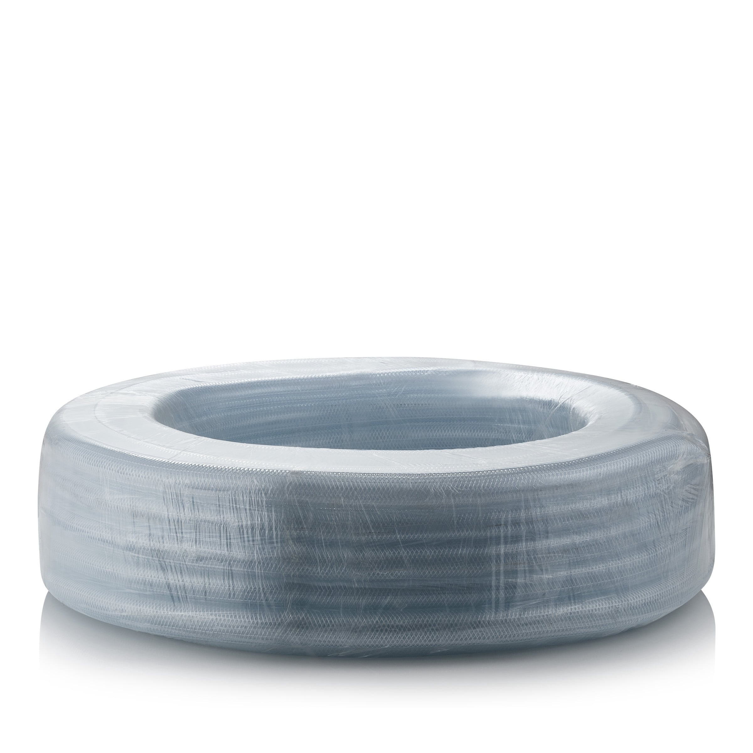 3/8 in. I.D. x 100 ft. Clear Braided High Pressure Reinforced PVC Vinyl Tubing