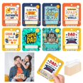 thumbnail image 2 of Father's Day Humor Set 8 Father's Day Wallet Cards Decorative Fun Father's Day Wallet 5.12x3.94x0.79 Inches Cute Desktop Chic Celebration Event, 2 of 8