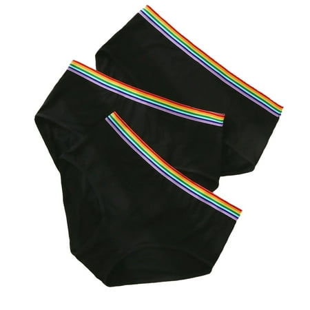 

3pack Sets Black Plus Size Panties (Women s)