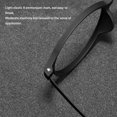 thumbnail image 4 of Minnieouse TR90 anteojos lisos marco completo Unisex espejo Flexible pierna gafas estilo Simple gafas lectura al aire libre Type3 NO3, 4 of 6