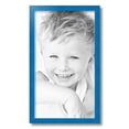thumbnail image 2 of ArtToFrames 12" x 21" Bright Blue Picture Frame, 12x21 inch Blue Wood Poster Frame (WOM-4751), 2 of 8