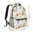 thumbnail image 2 of Fotbe Cartoon Monkey Pattern Casual Backpack for School, Travel, and Outdoor Activities - Durable, Lightweight, and Comfortable-One Size, 2 of 5