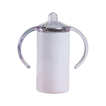 Jialinnn Stainless Steel Double Wall Vacuum Insulated Baby Bottle, White