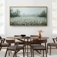thumbnail image 4 of Large Framed Canvas Print The Abstract Modern Wall Art Decorative Ready to Hang Painting for Living room Bedroom - 60"x30" Natural Frame, 4 of 7