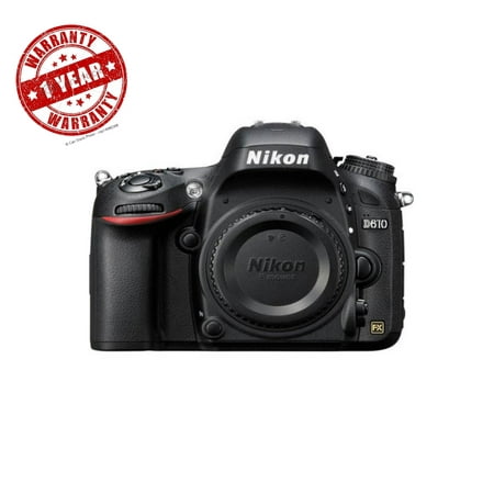 Nikon D610 24.3 MP CMOS FX-Format Digital SLR Camera (Body only