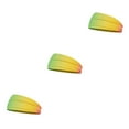 thumbnail image 2 of Qarigey Diademas de ganchillo Estiramiento deportivo Tie-dye Bandas para el cabello con estampado floral ancho Accesorios para peinados para Type1 NO1, 2 of 6