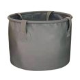 thumbnail image 3 of Cubo plegable portátil kusrkot para almacenamiento de agua Gris 13L 28cmx21cm, 3 of 8