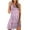 Purple, variant on IROINNID Round Neckline Sundress For Women Fashion Casual Gorgeous Printing Sleeveless Pullover Dress