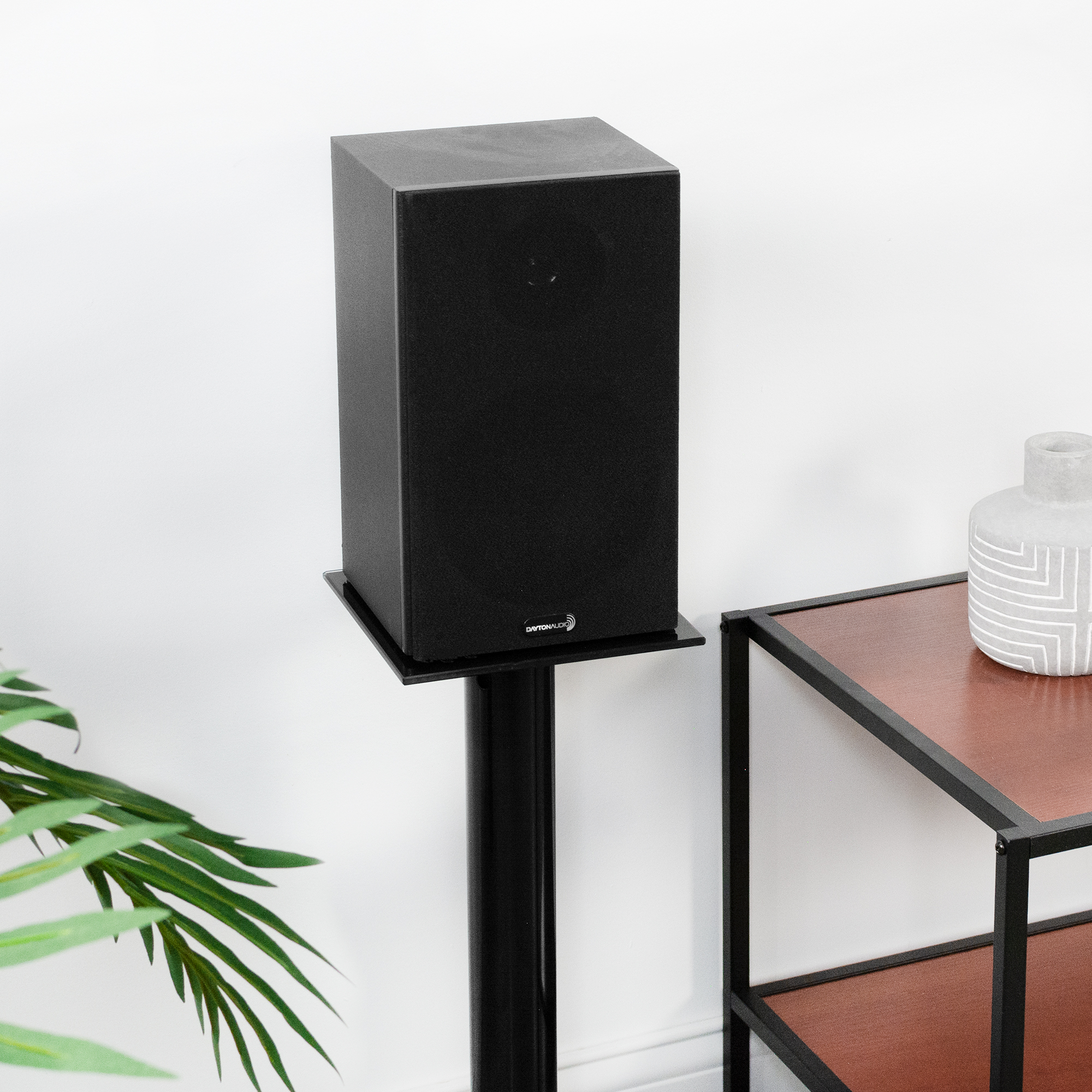 Premium Universal Floor Speaker Stands for Surround Sound & Book Shelf Speakers - image 3 of 6
