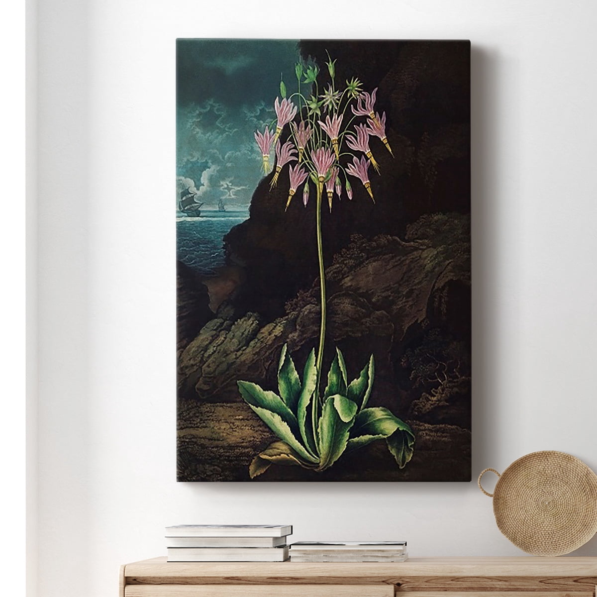 Temple of Flora II Premium Gallery Wrapped Canvas - Ready to Hang