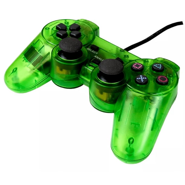 Control Alámbrico Función Vibración Compatible Con Ps2 - Ps1