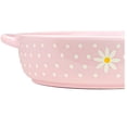 thumbnail image 3 of 10 Strawberry Street Daisy Polka Dot  Round Baker, Pink, 3 of 7