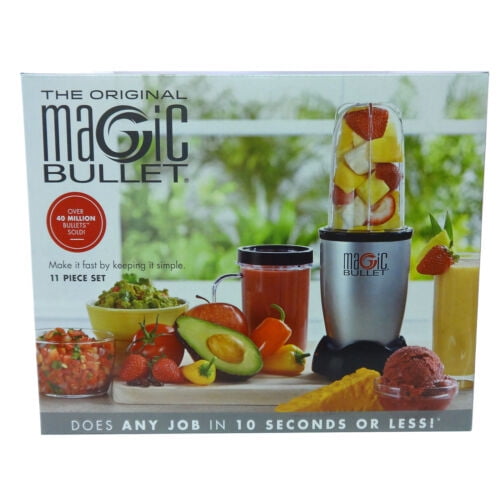 The Original Magic Bullet Countertop Blender 11 Piece Set Dishwasher