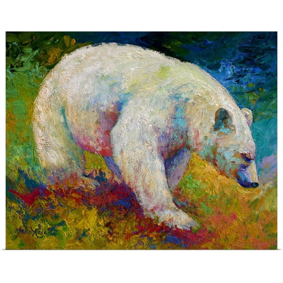 Great BIG Canvas | Rolled Marion Rose Poster Print entitled Creamy Vanilla