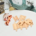 thumbnail image 3 of Adaptadores de accesorios para vías de tren, 8 piezas, juego de madera, juguetes, juguetes creativos, fáciles de limpiar, ferrocarril, 3 of 6