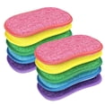 thumbnail image 1 of Lot de 10 Éponges de Cuisine – Éponges à Récurer Lavables et Réutilisables Multicolores, 1 of 6