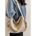 thumbnail image 6 of CoCopeaunt Retro Canvas Hobo Shoulder Bag for Men Women Teen Fashion Crossbody Bag Satchel, 6 of 7