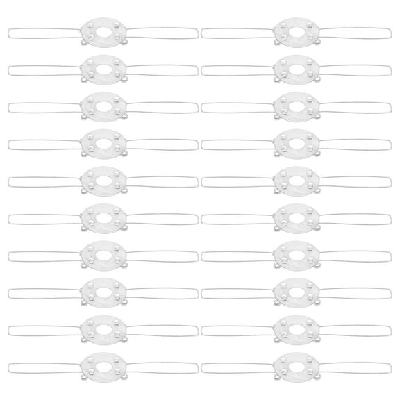 Raindrops 20 Pcs Lamp Shade Hardware Spring Clip Lampshade Holder