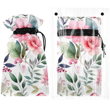 

Josid Floral Pattern Reusable Outdoor Faucet Insulation Covers Waterproof and Freeze-Resistant Spigot Protector Bags 2 Pack 11 x 6.9
