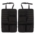 thumbnail image 2 of Auto  Organizer, Easy To  2PCS Backseat Car Organizer  For Automobile Black, 2 of 8