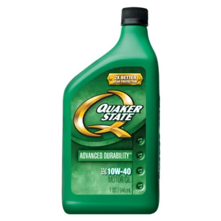 6 PC-Quaker State 550024059 Advanced Durability Motor Oil, 10W-40, 1-Quart