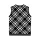 thumbnail image 4 of Camiseta sin mangas con cuello en V para hombre, estilo informal, con estampado vintage, permeable al trabajo y cuello en V., 4 of 5
