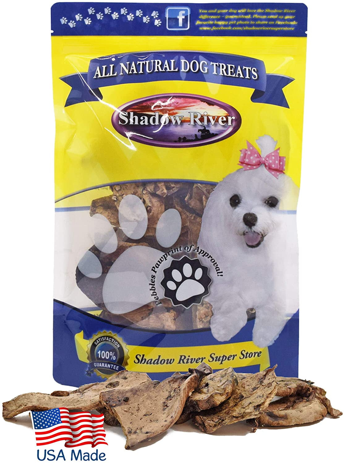 Lamb Choppies 100 Dried Lamb Lung Dog Treats Crunchies Thin & Crispy
