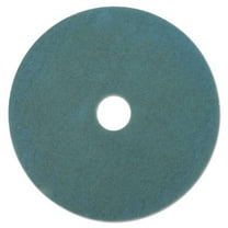 Burnishing Floor Pads, 20" Diameter, Aqua, 5/carton | Bundle of 5 Cartons