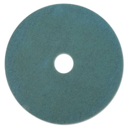 17 Inch Aqua Burnish Floor Pads - Boardwalk Ultra High-Speed High Burnish 17