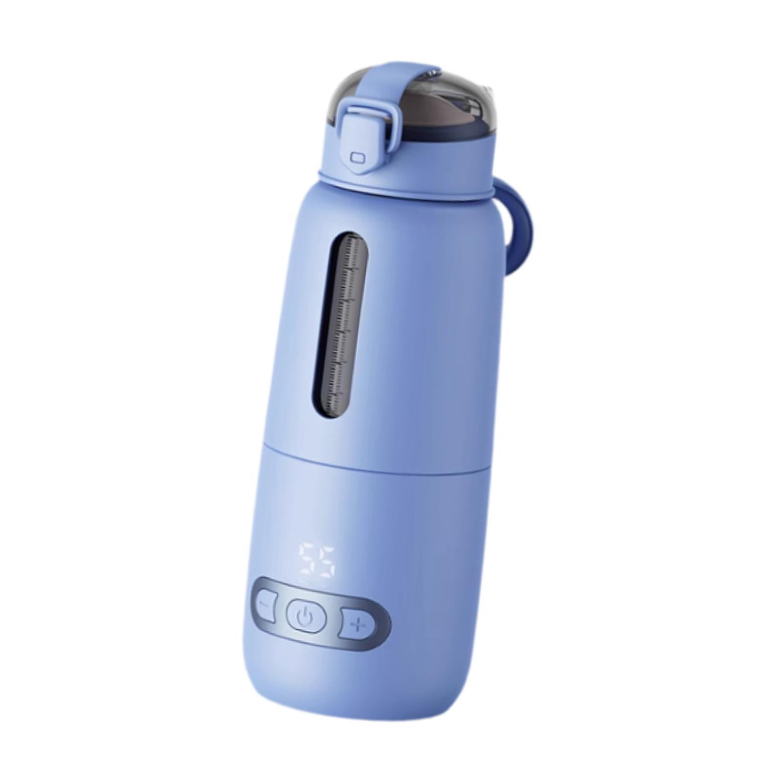 Baoblaze Portable Bottle Warmer Accurate Temperature Control Baby Milk Bottle Outdoors Ca blue 300ml