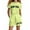 Green, variant on Girls 2 Piece Outfits Size 7/8 Girls Summer Casual Outfit Set Short Sleeve Graphic Tee and Pocket Shorts Comfort Playwear,11-12 Years