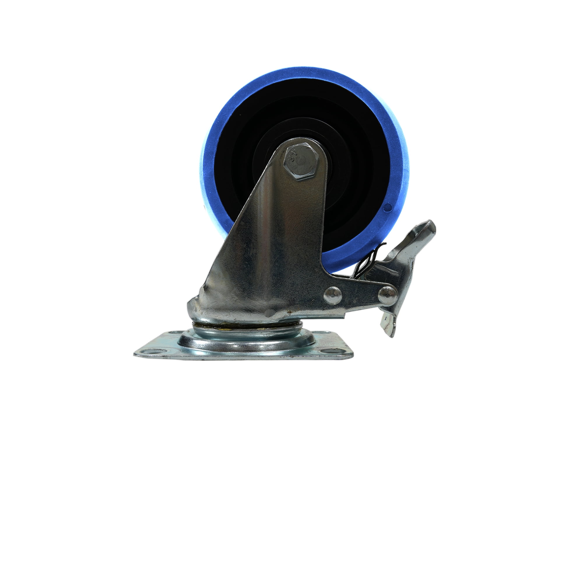 Hand Truck, 440 lbs, Foldable, Swivel Brake Wheels, Push Handle